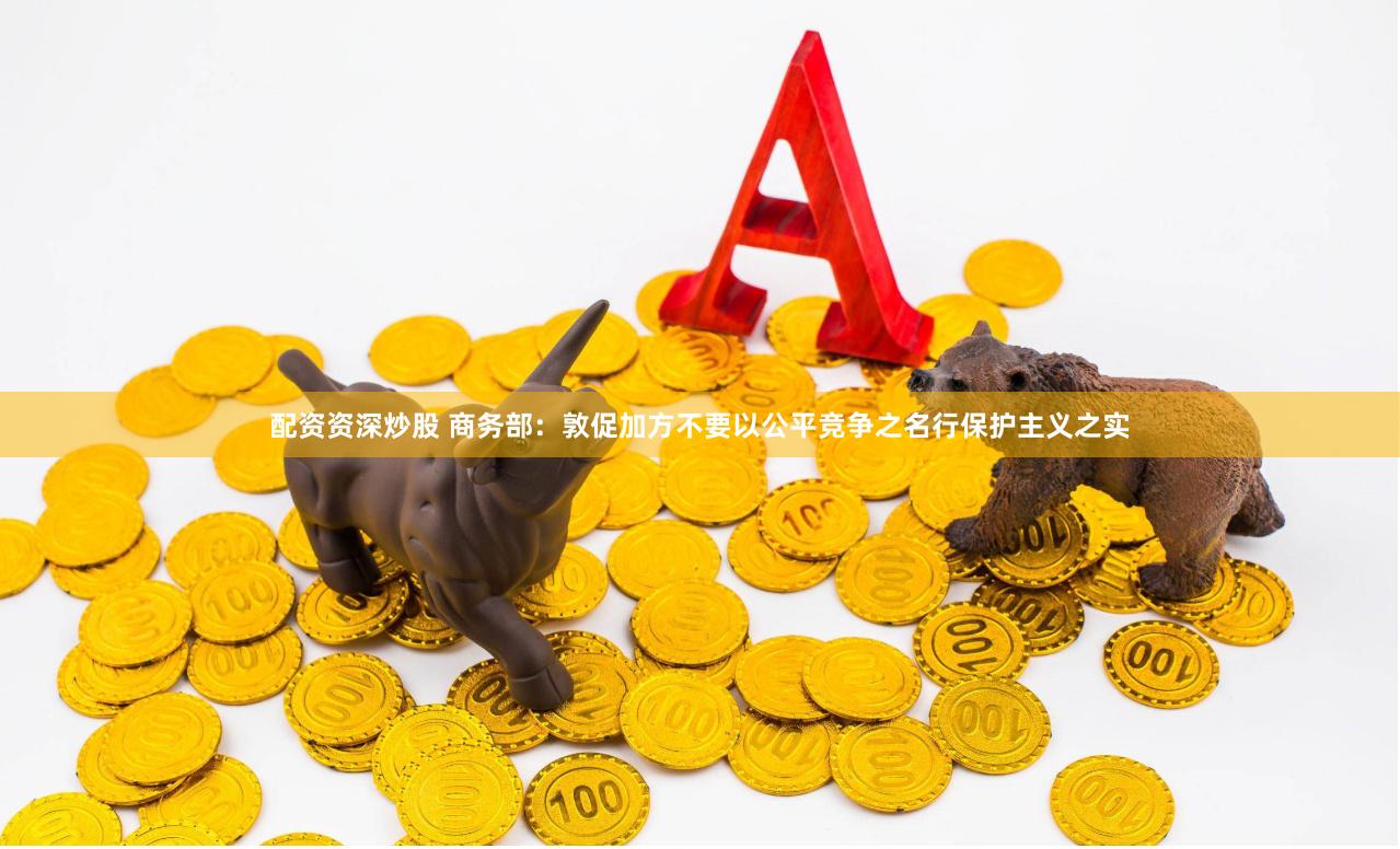 配资资深炒股 商务部：敦促加方不要以公平竞争之名行保护主义之实