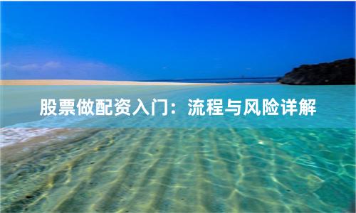 股票做配资入门：流程与风险详解